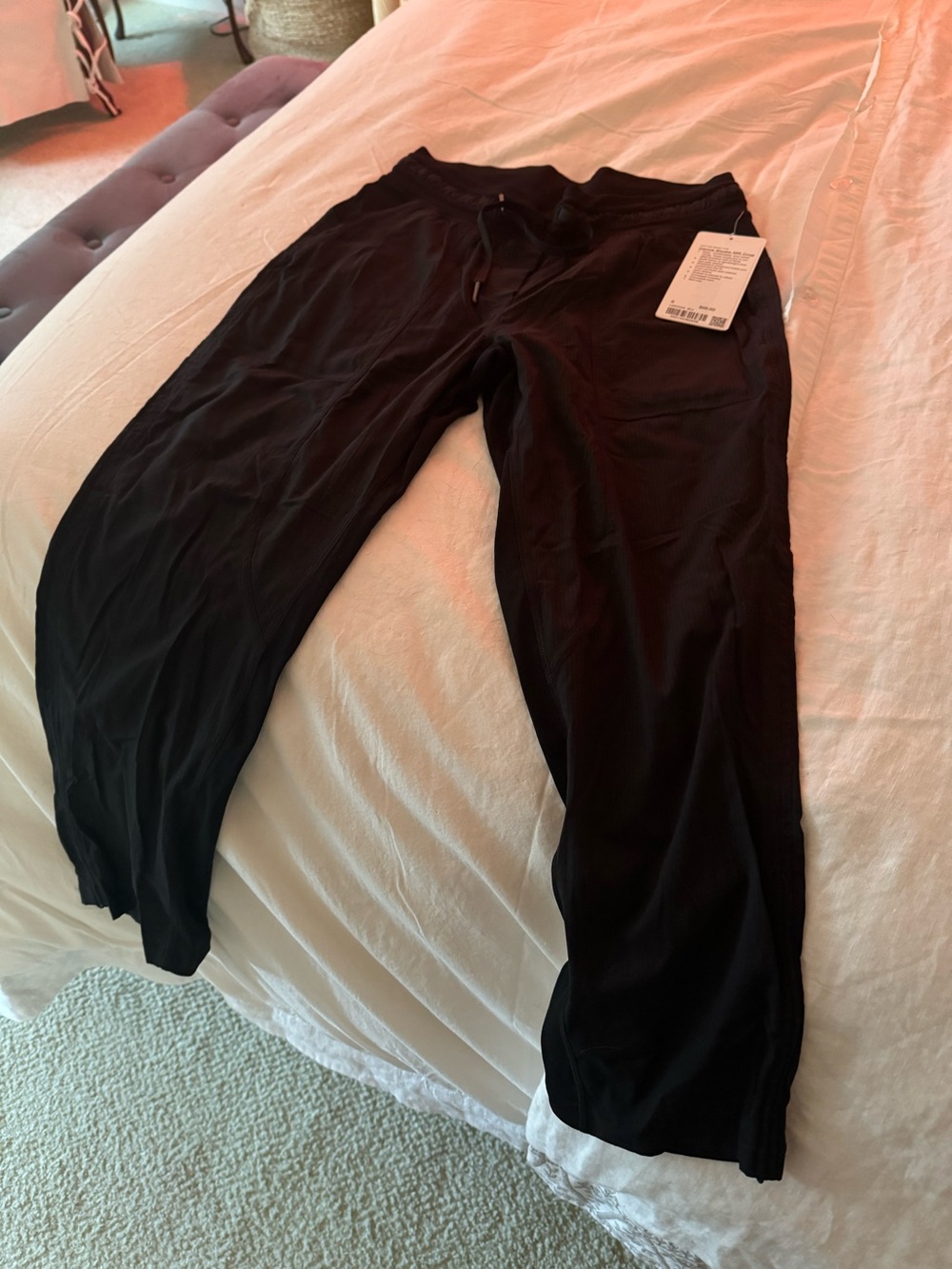 Brand new with tags black drawstring Jogger Pants